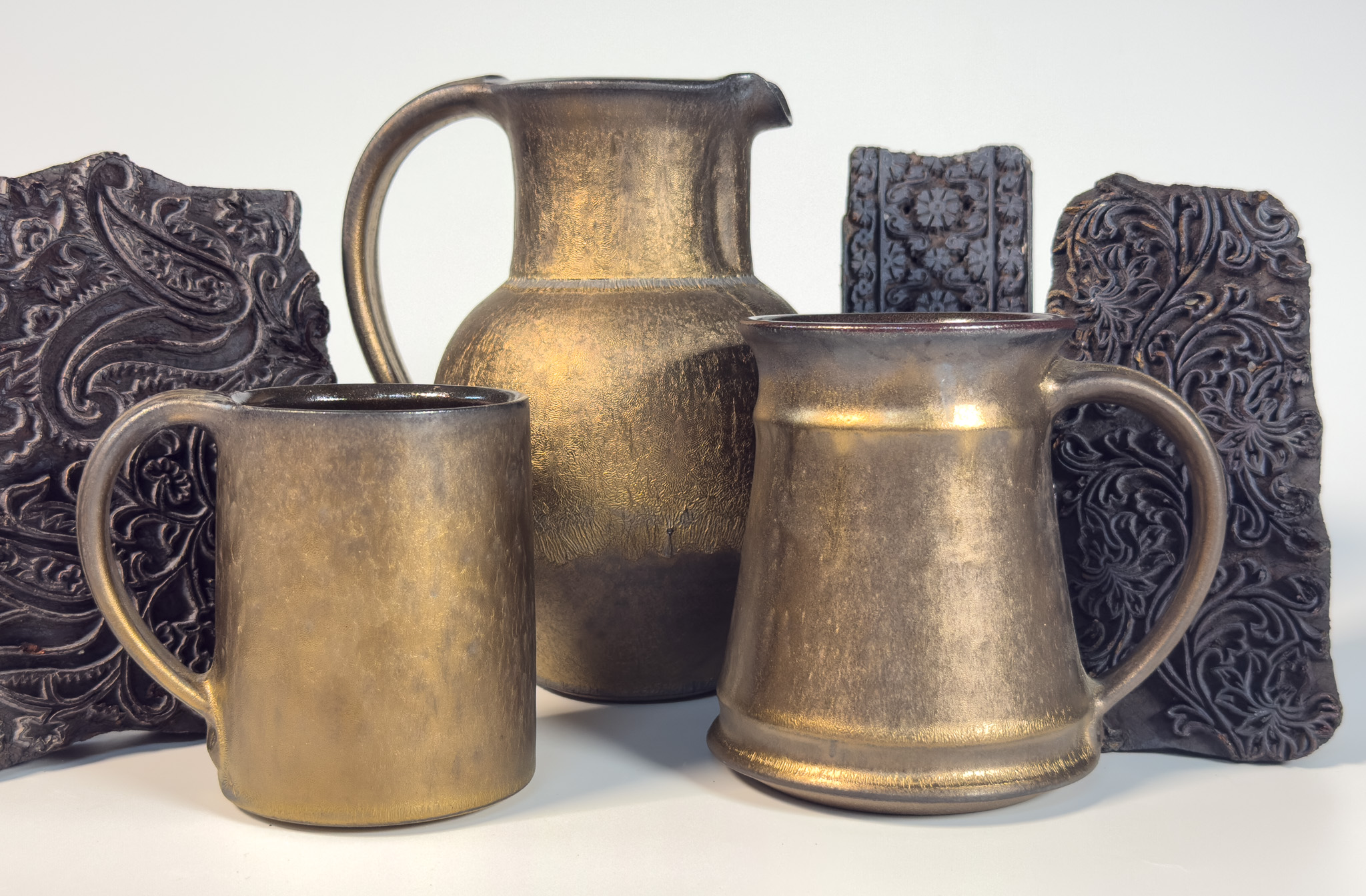Antique Gold Beer Mug  thumbnail
