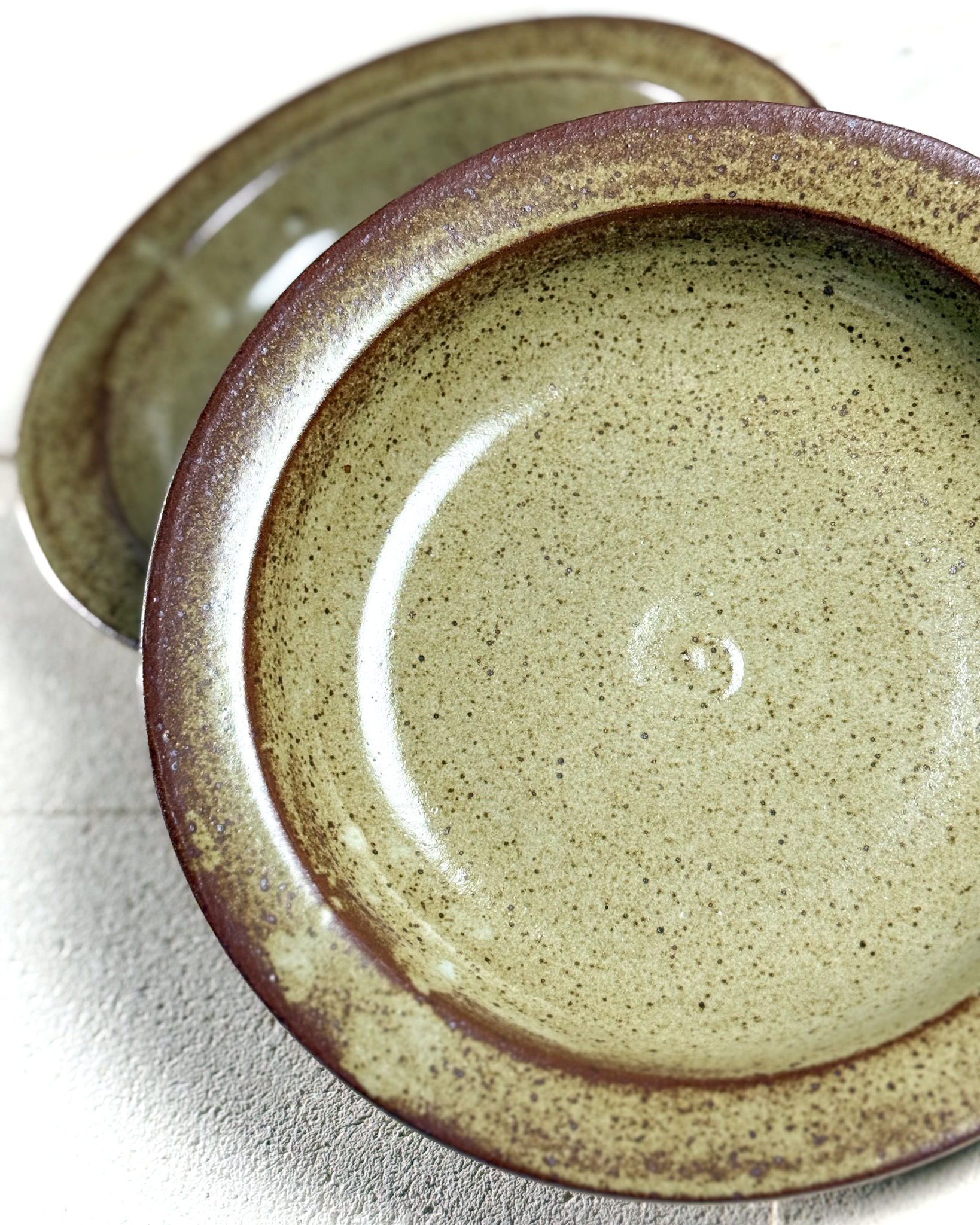 Earth Speckled Pasta Bowl  - Set of 2 thumbnail