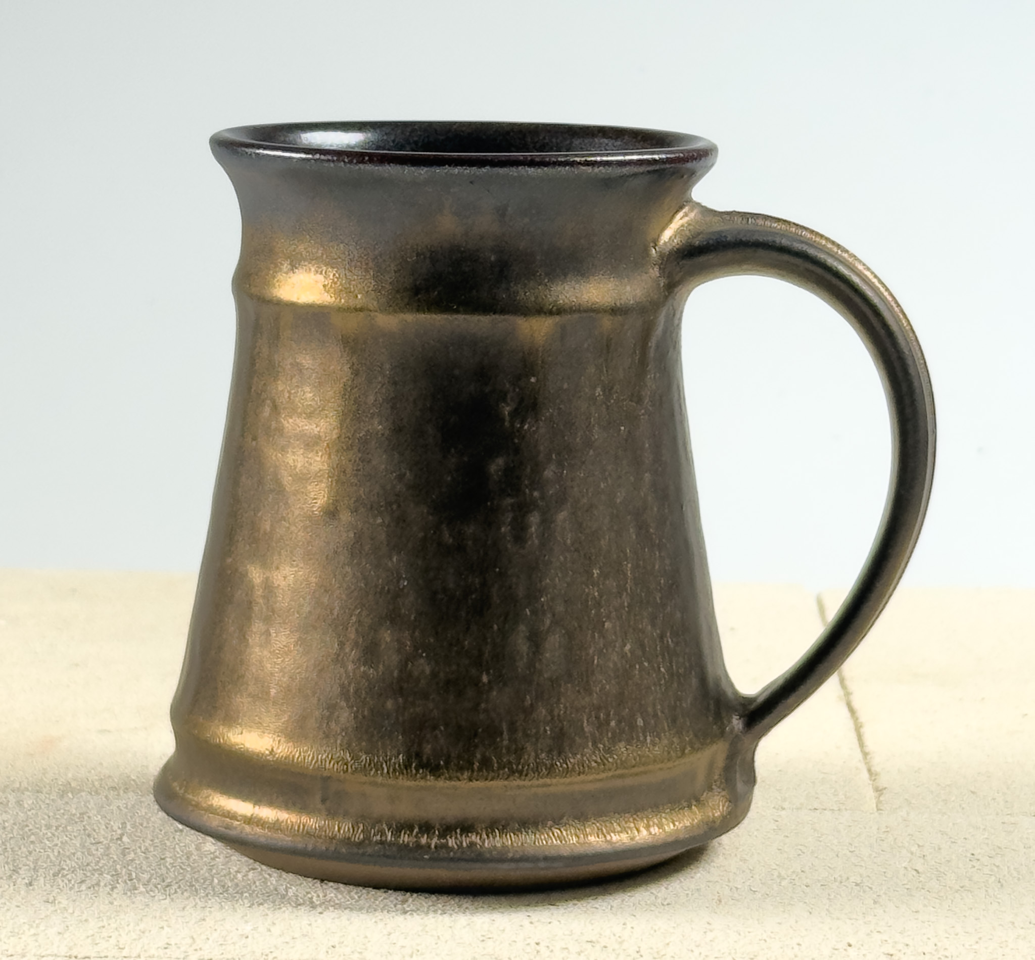 Antique Gold Beer Mug  thumbnail
