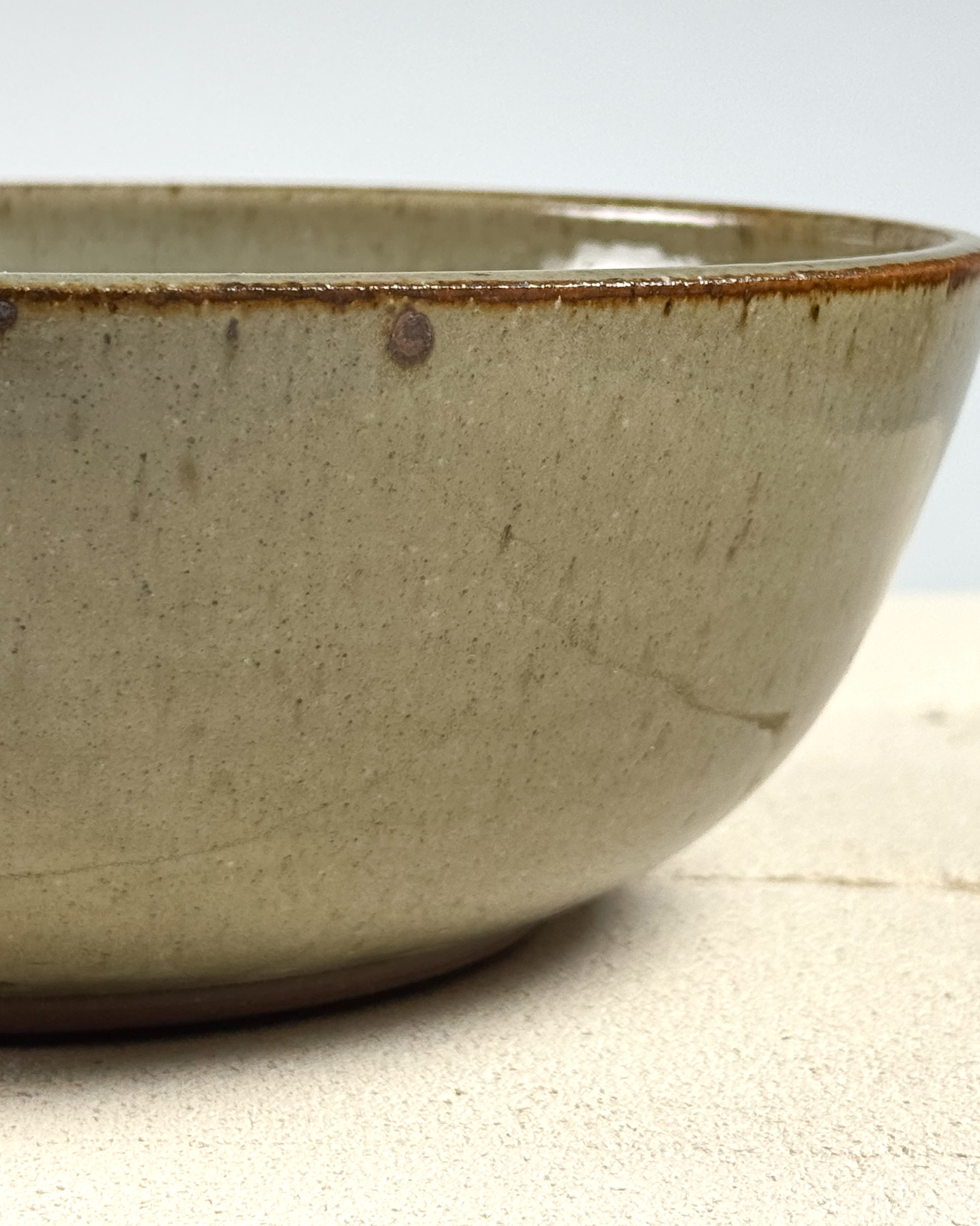 Dark Opaque White Bowl thumbnail