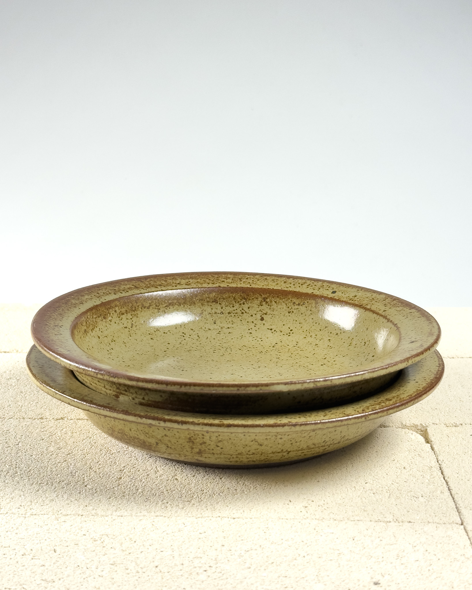 Earth Speckled Pasta Bowl  - Set of 2 thumbnail