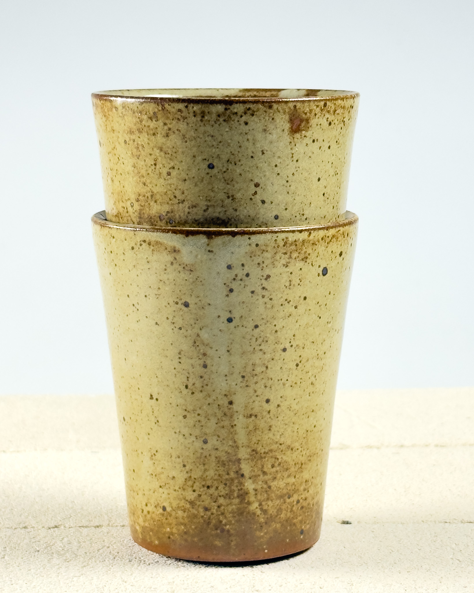 Earth Speckled Drinking Glass - Set of 2 thumbnail