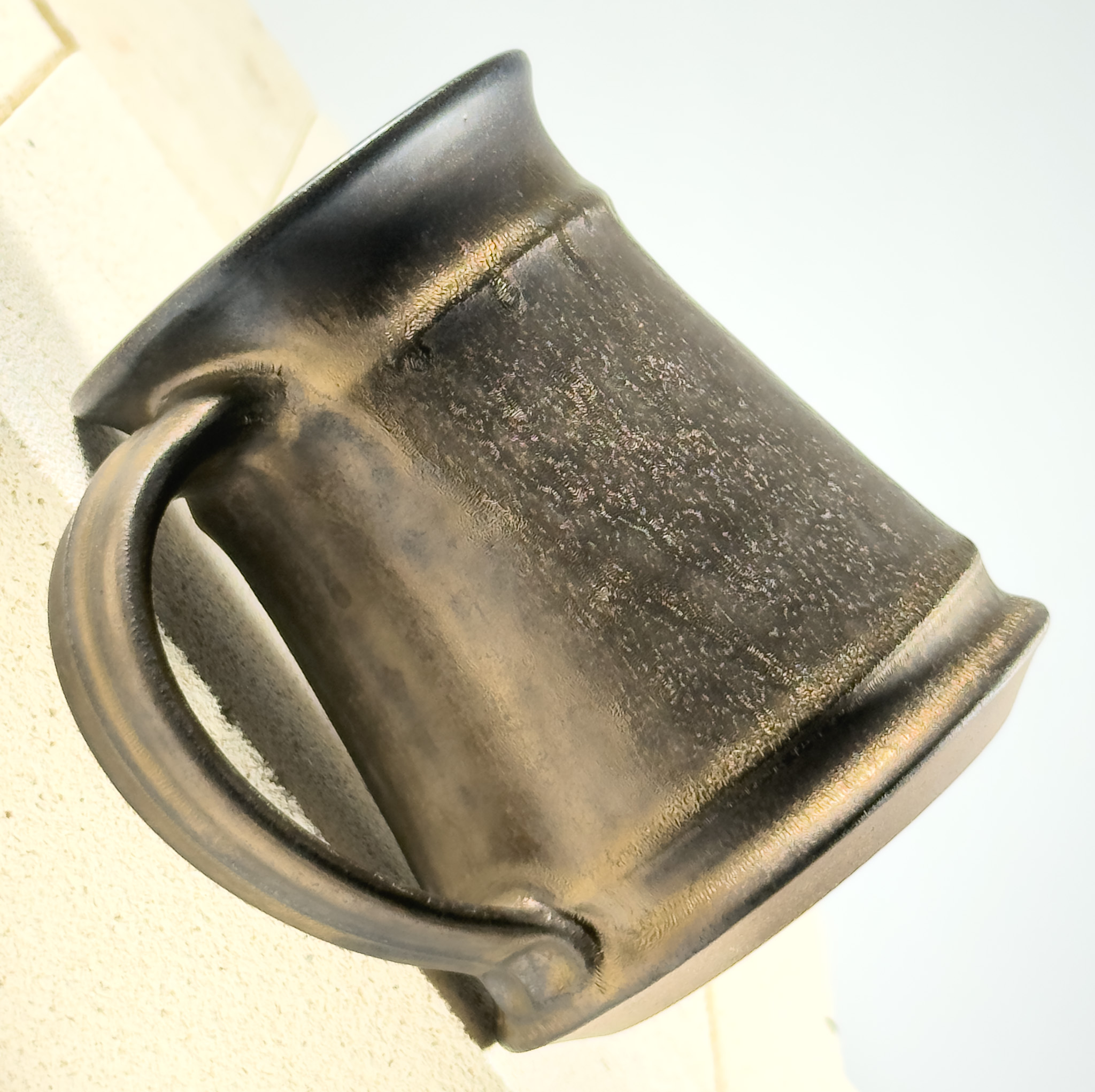 Antique Gold Beer Mug 