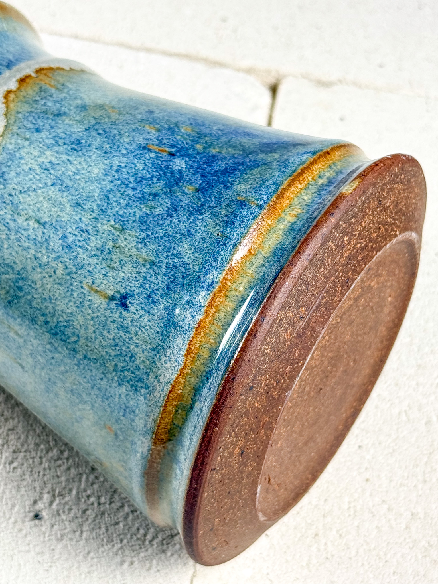 Blue Beer Mug
